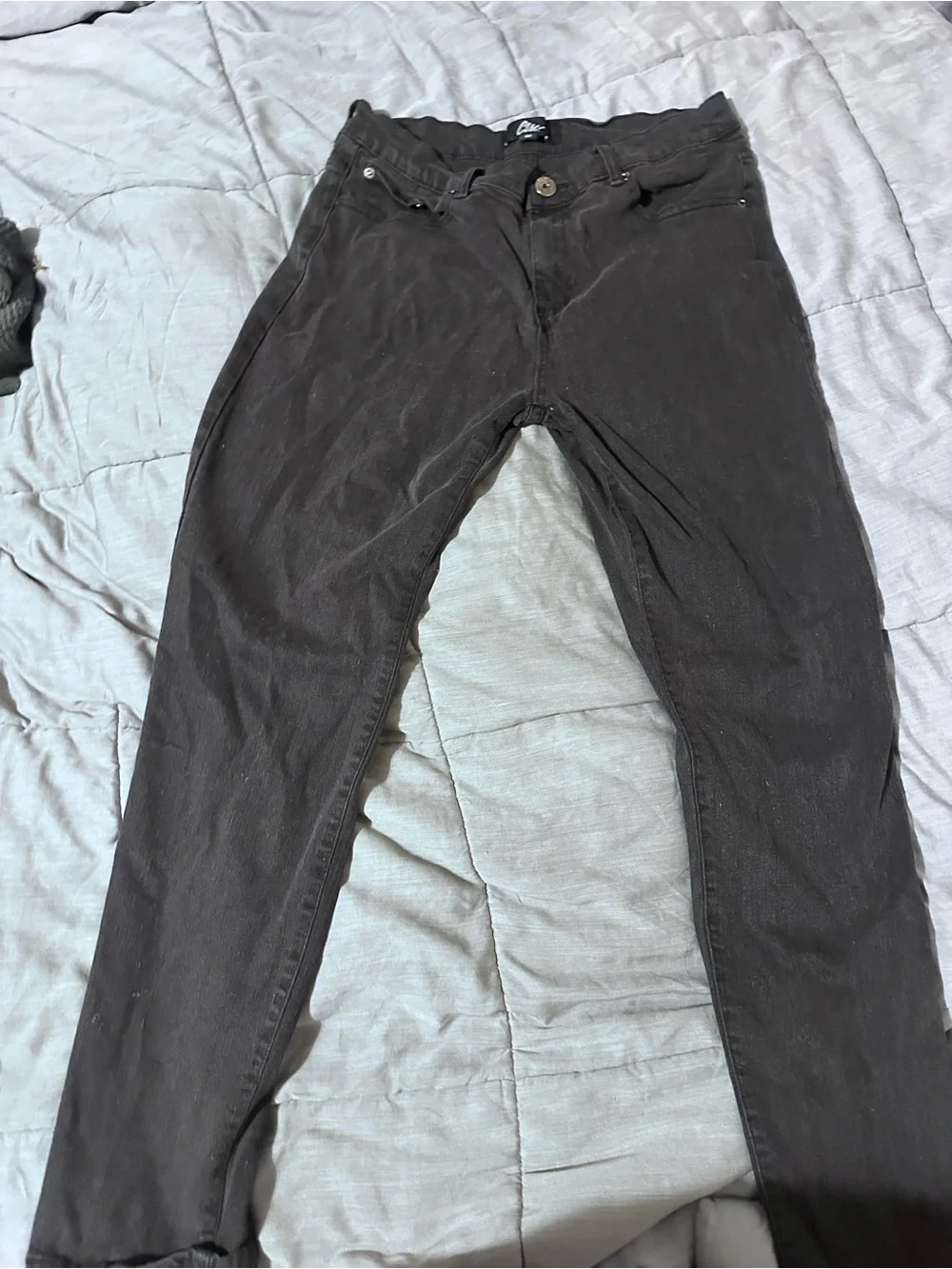 Men's Dark Brown Chino Pants